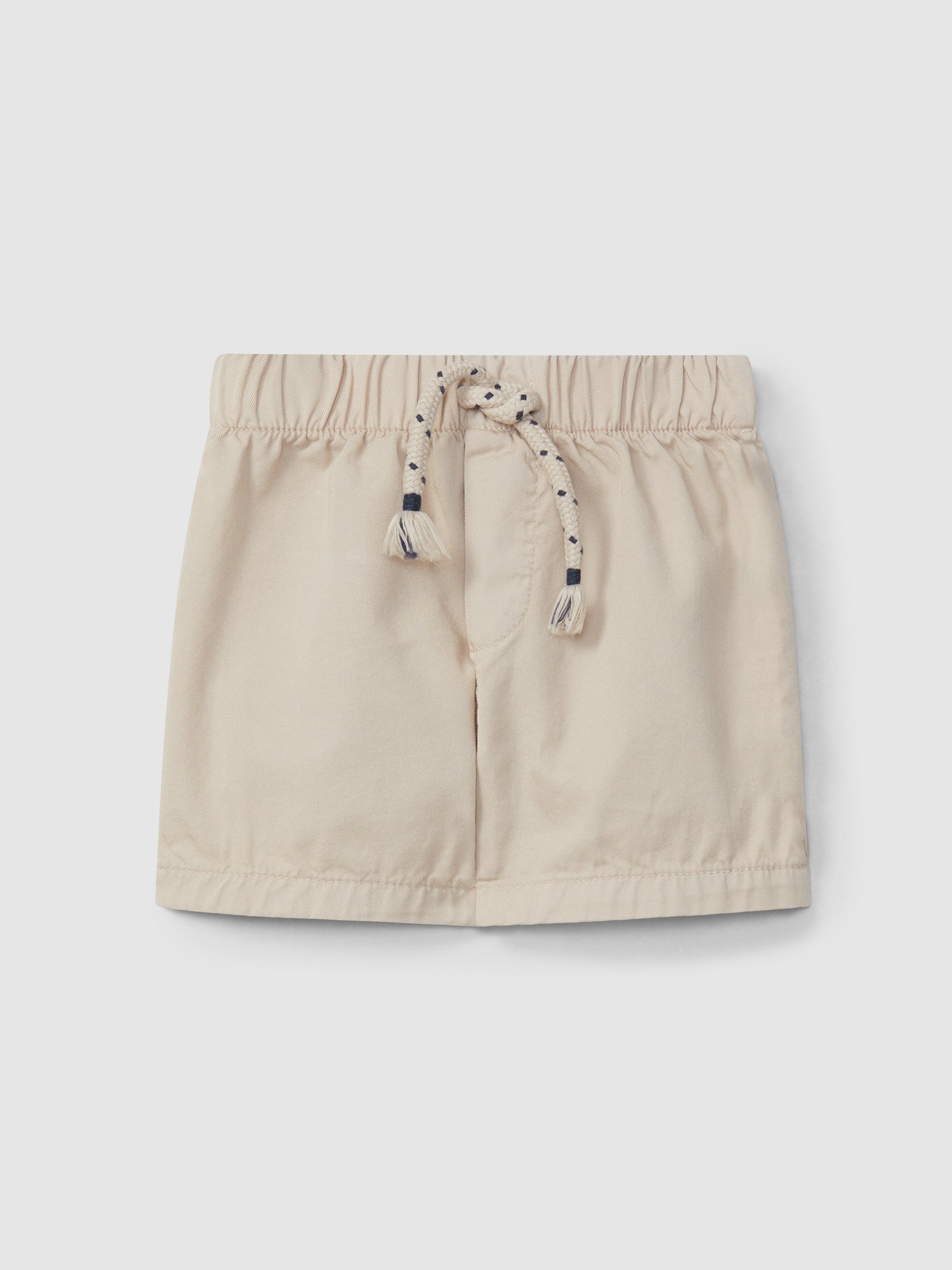 Pull-up Twill Shorts