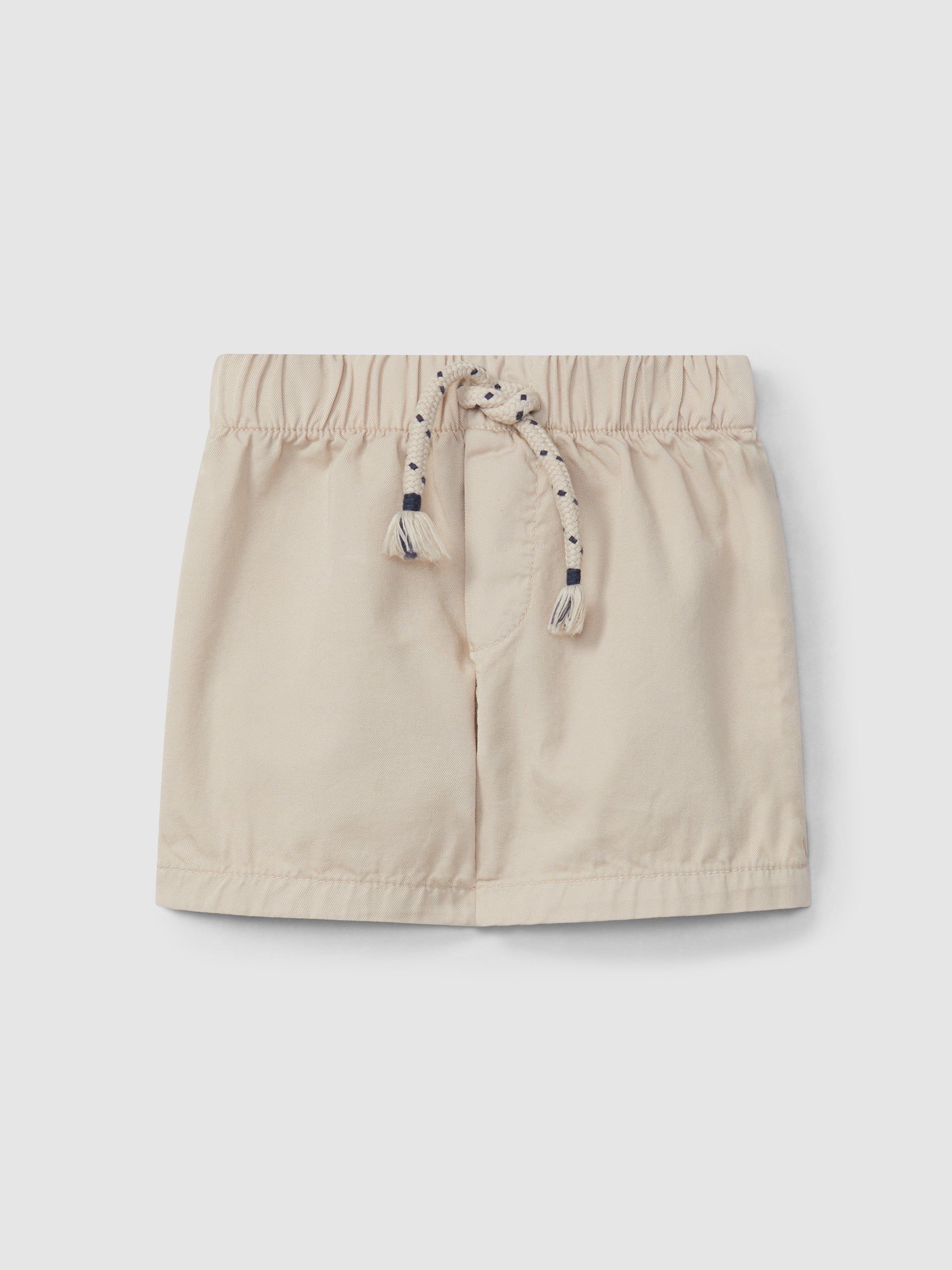 Pull-up Twill Shorts