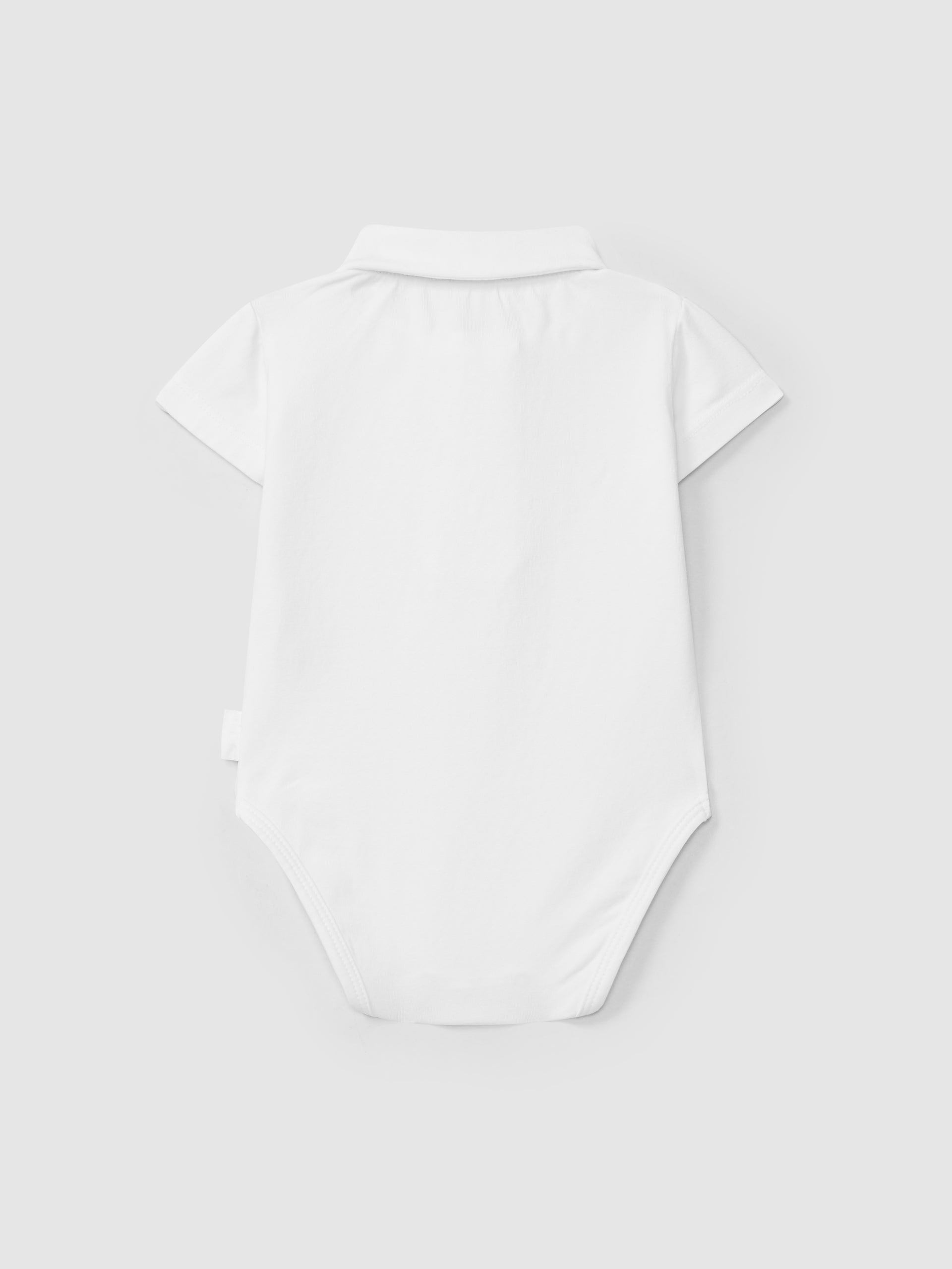 Short Sleeve Bodysuit with V-Neck