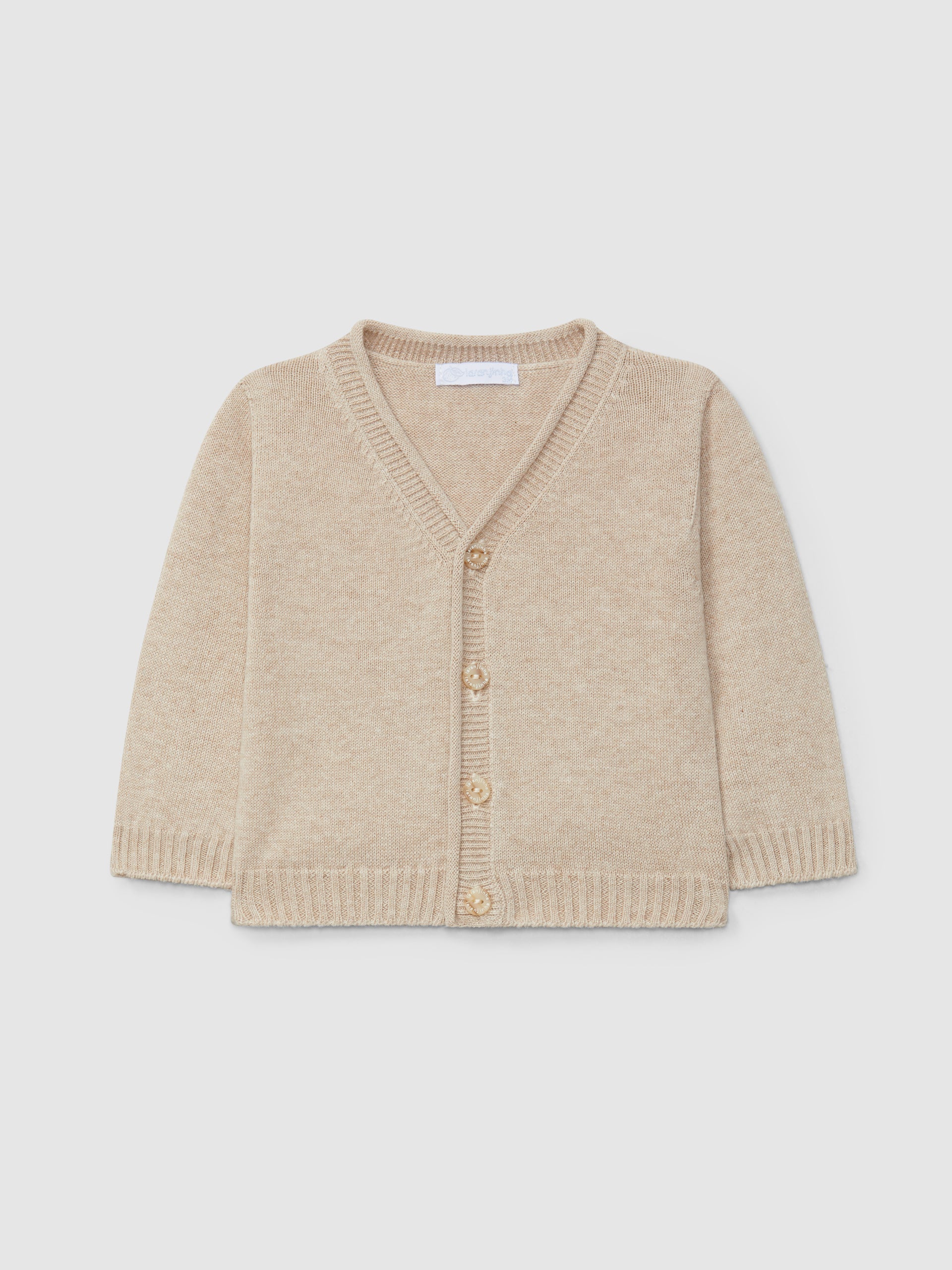 V-Neck Knitted Coat