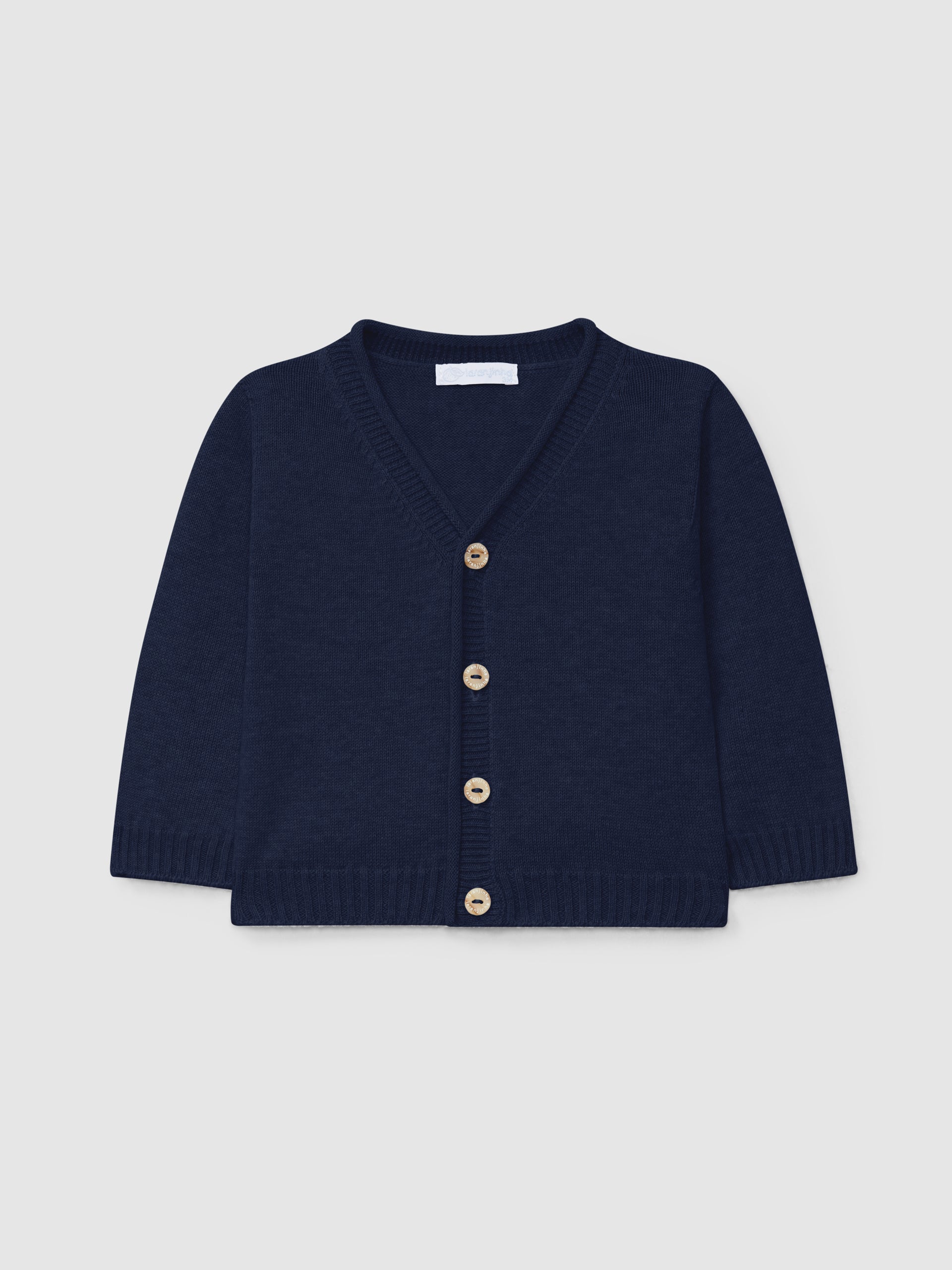 V-Neck Knitted Coat