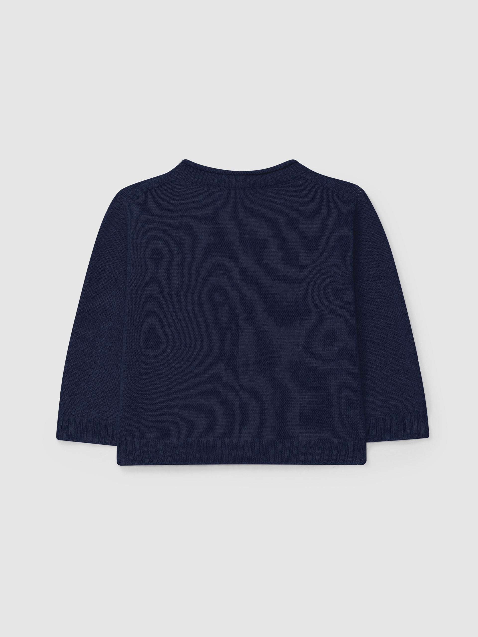 V-Neck Knitted Coat