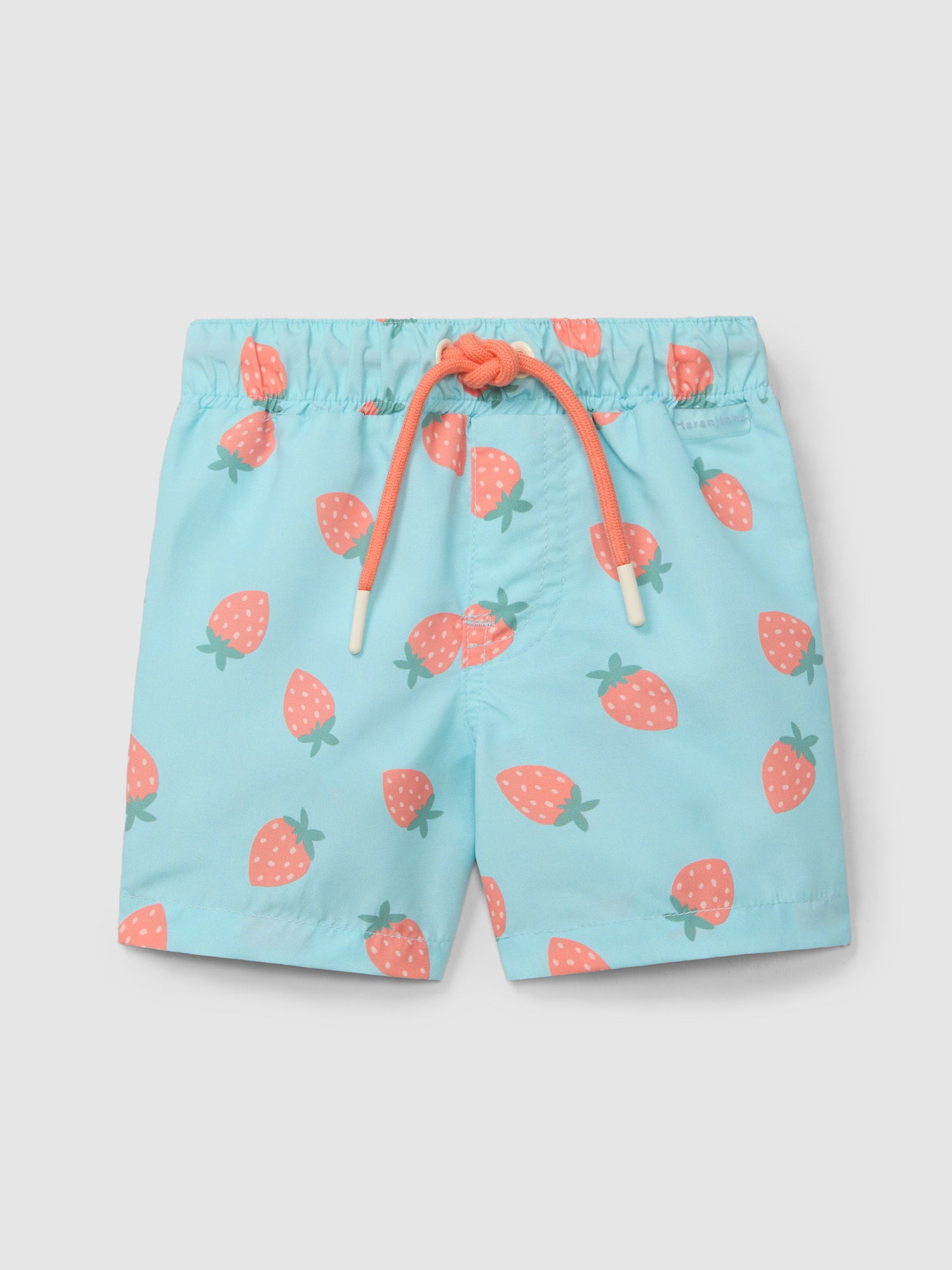 Short de bain fraise