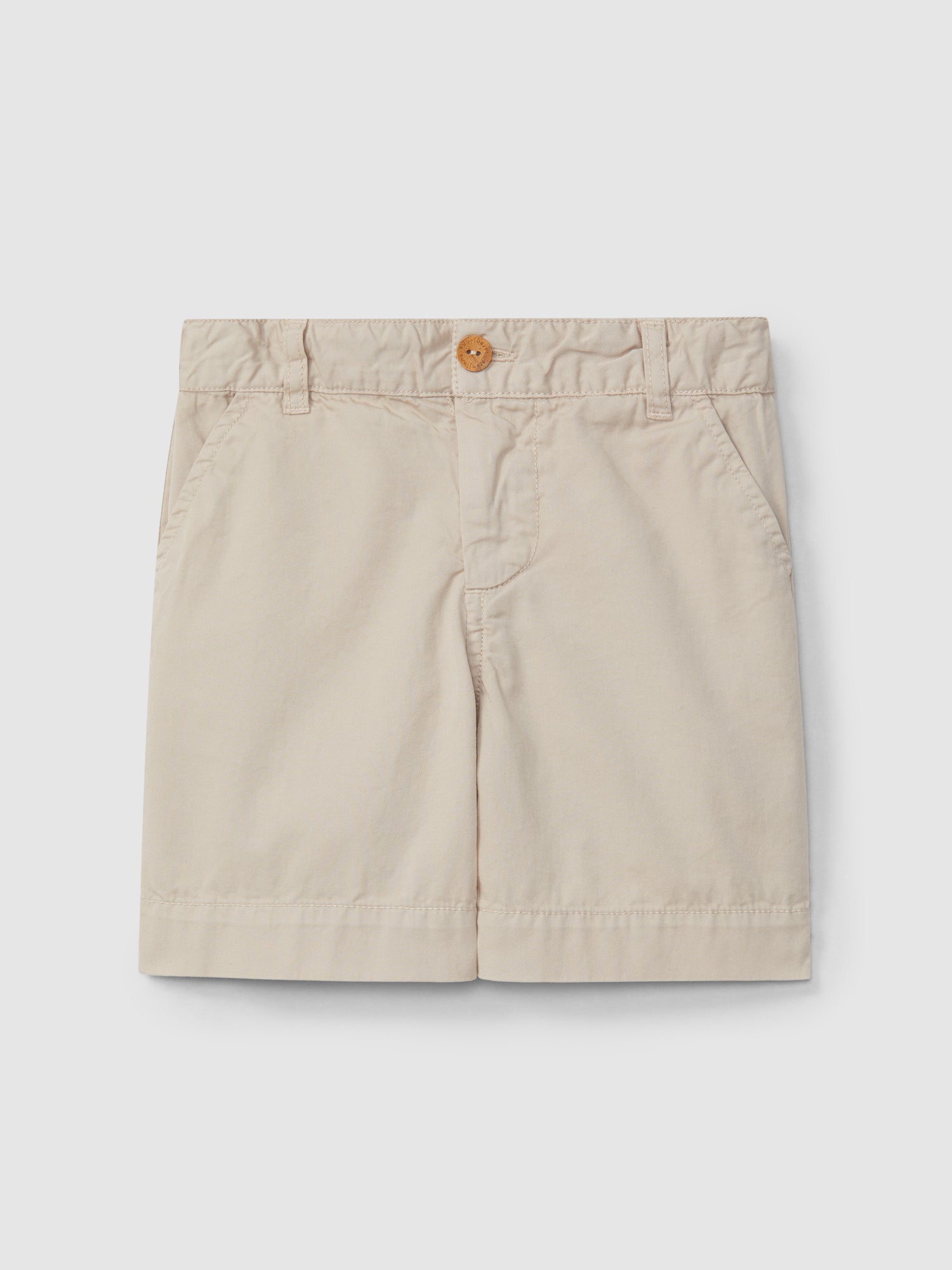 Short en sergé uni