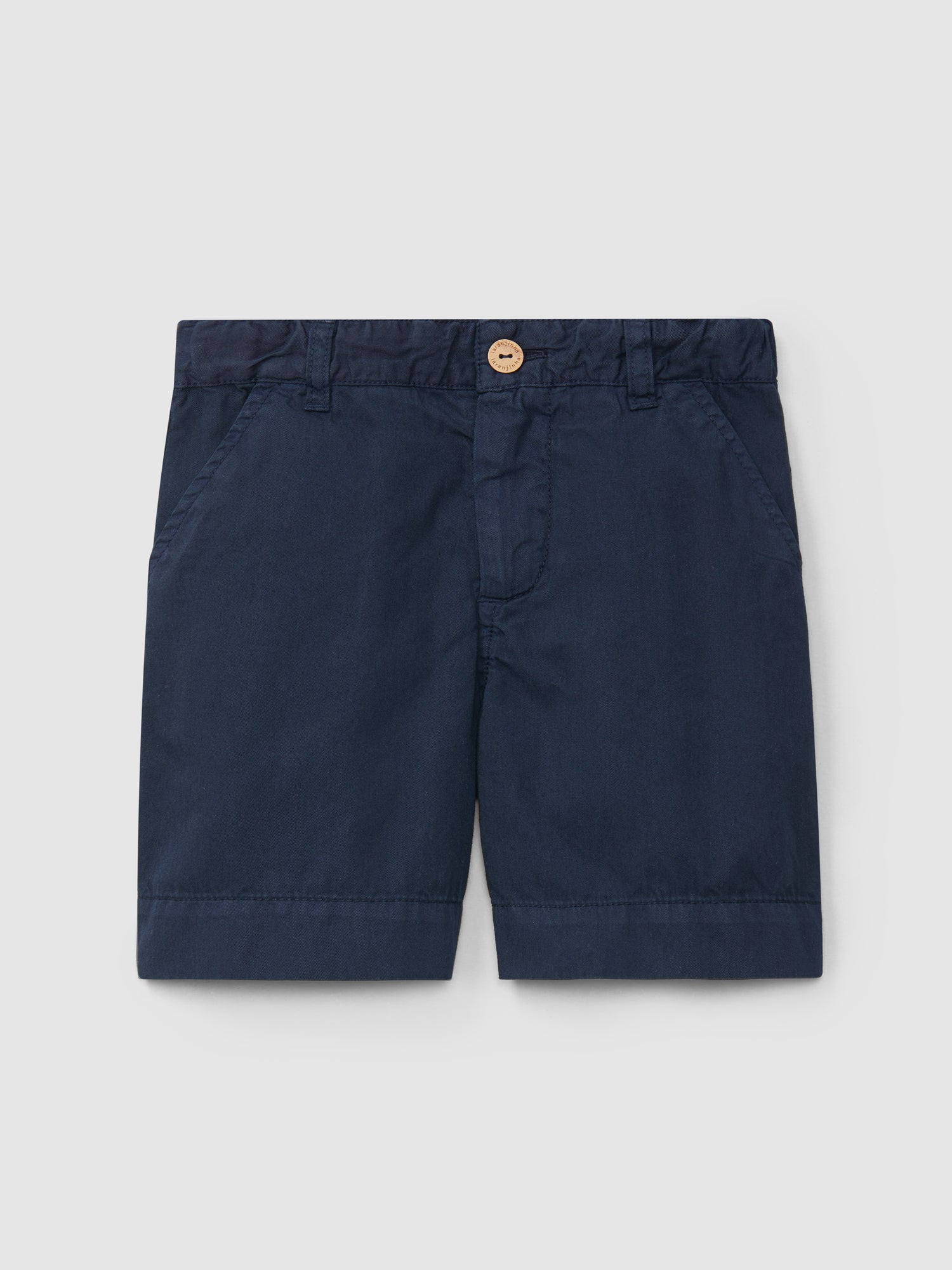 Short en sergé uni