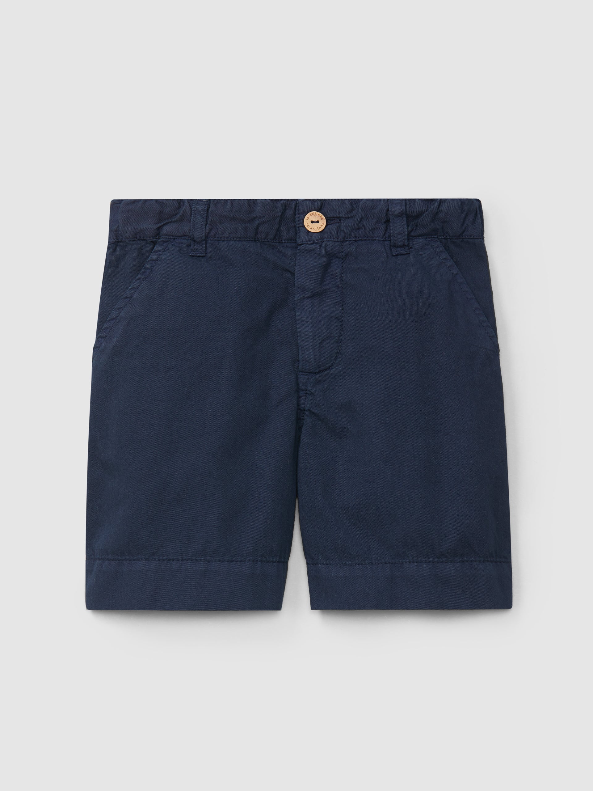 Short en sergé uni
