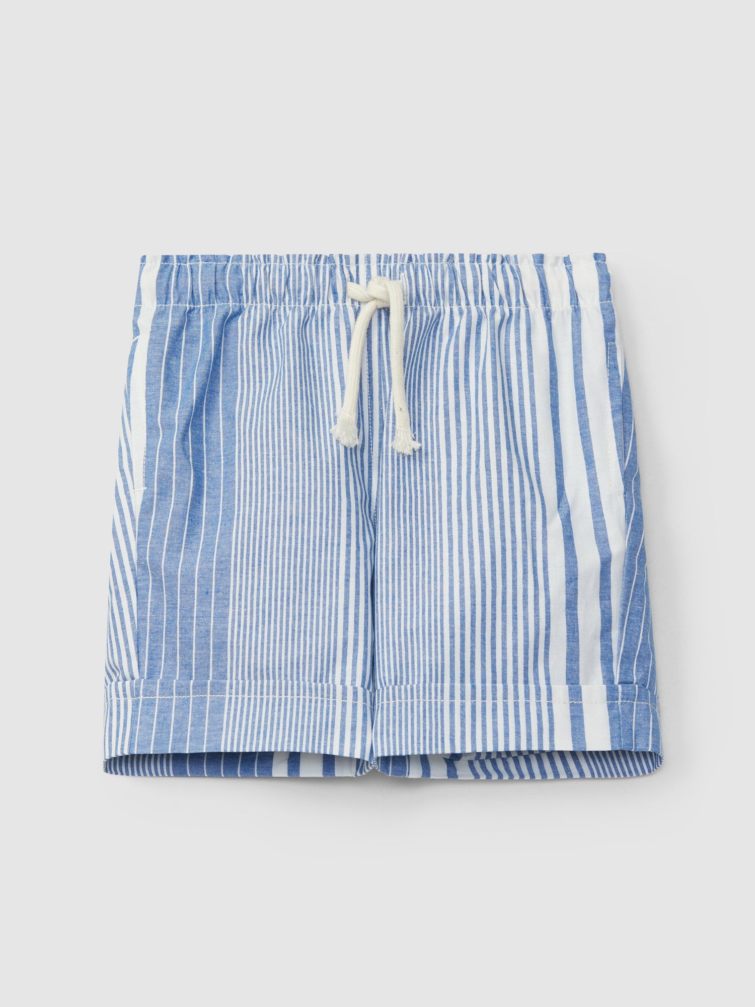 Short à rayures irrégulières