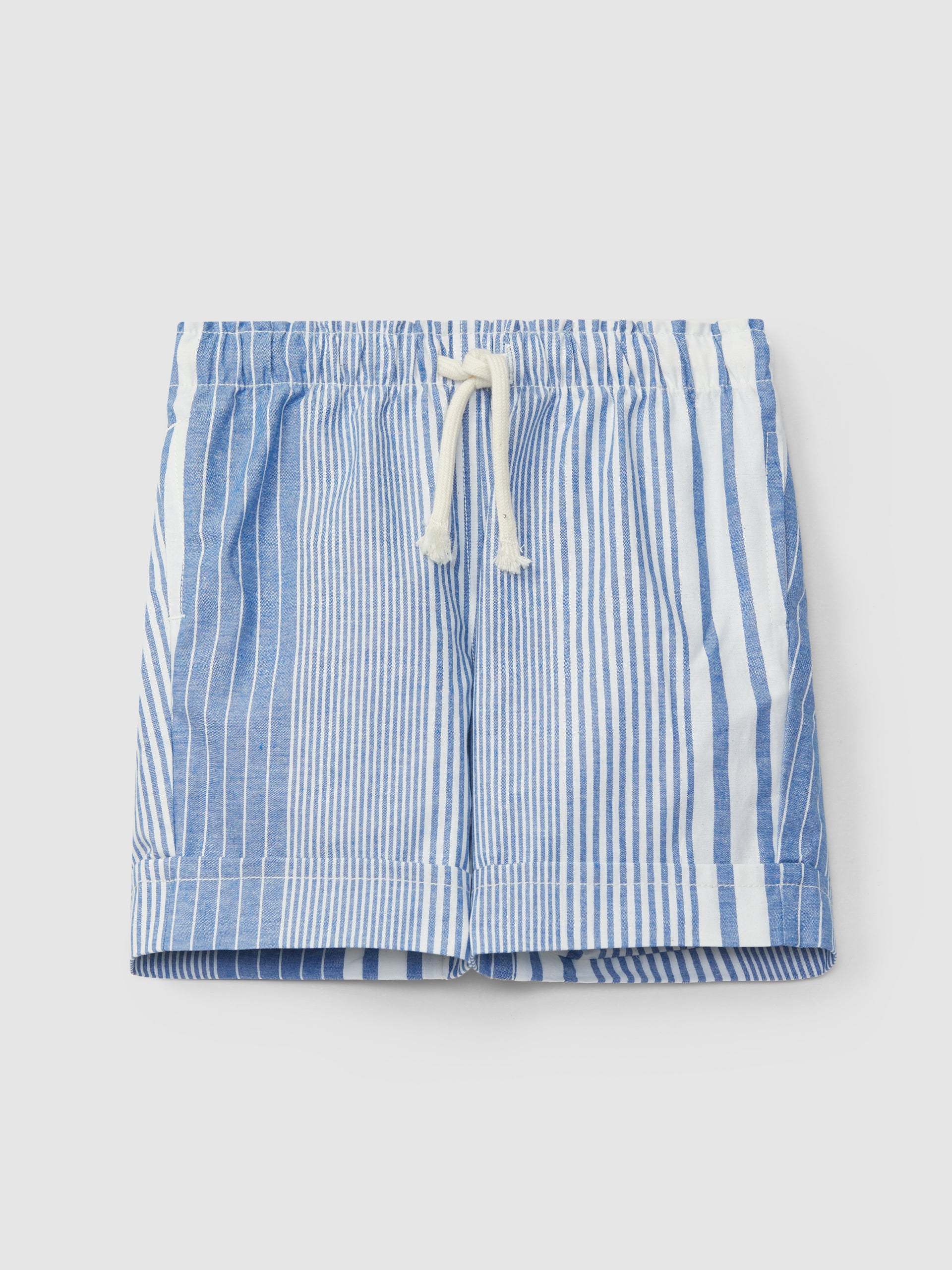 Short à rayures irrégulières