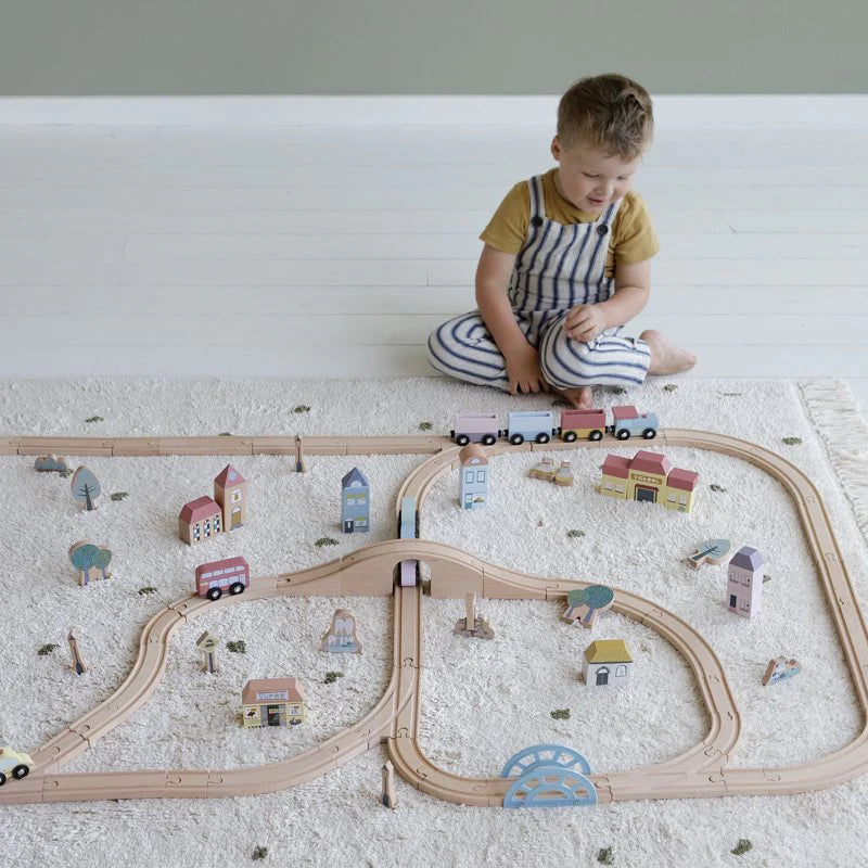 XXL Wooden Train Track
