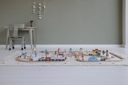 XXL Wooden Train Track