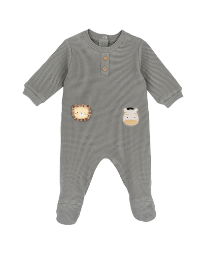 Babygrow Zebra e Leão