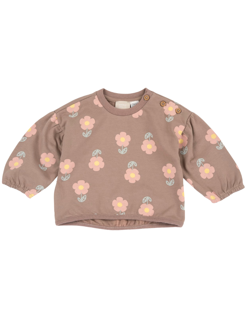 Sweatshirt Estampado Flowers