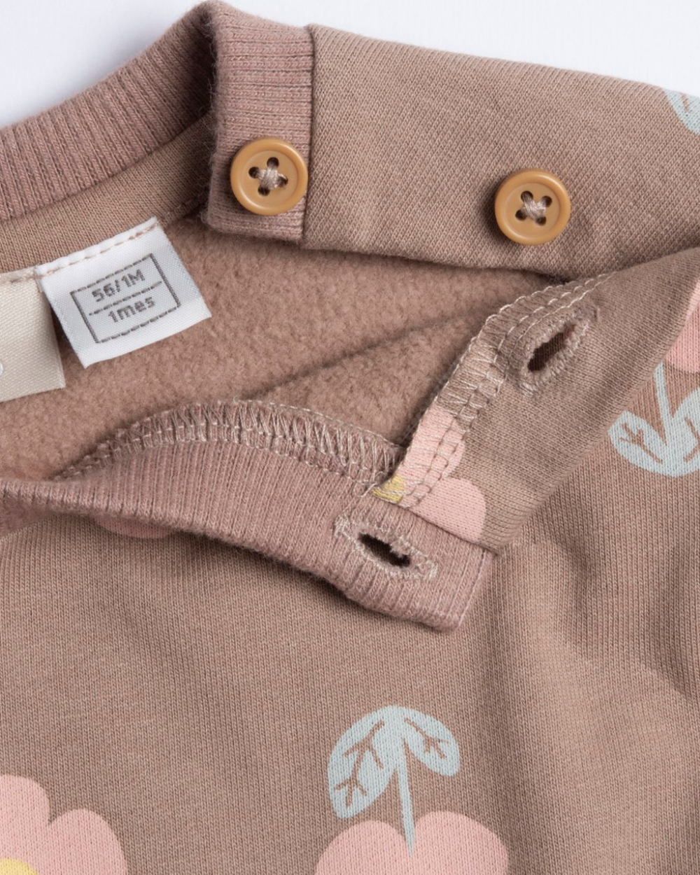 Sweatshirt Estampado Flowers