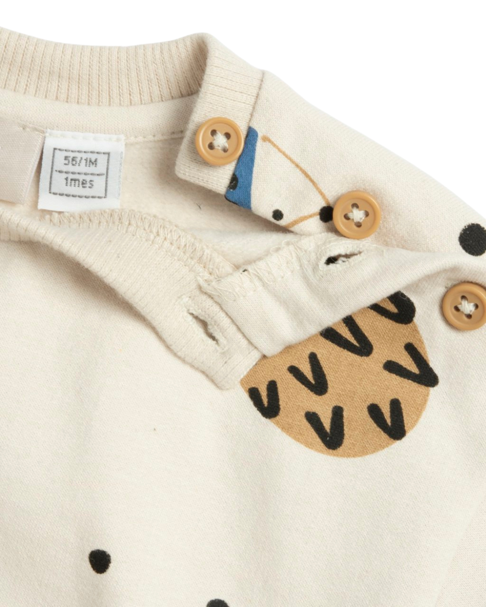 Sweatshirt Estampado Ouriços