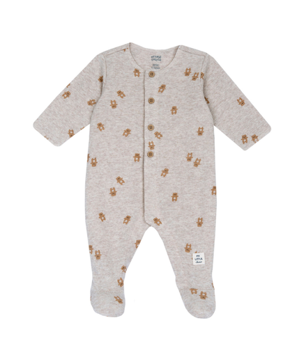 Babygrow de Veludo Estampado
