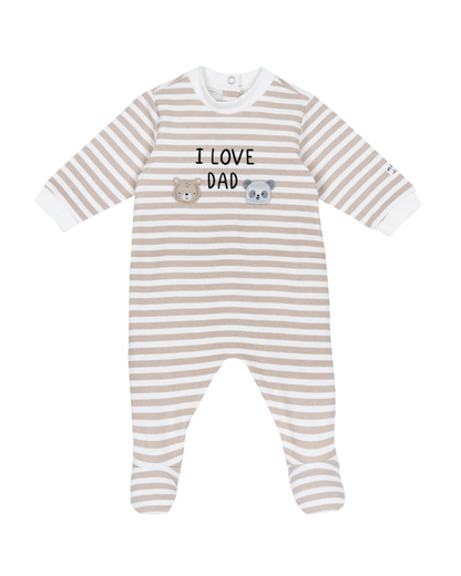 Babygrow de Algodão Cardado