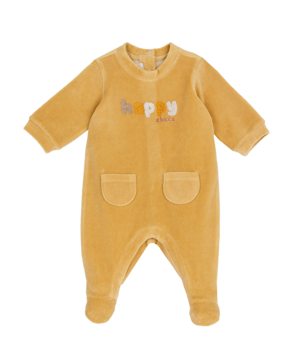 Babygrow de Veludo Estampado