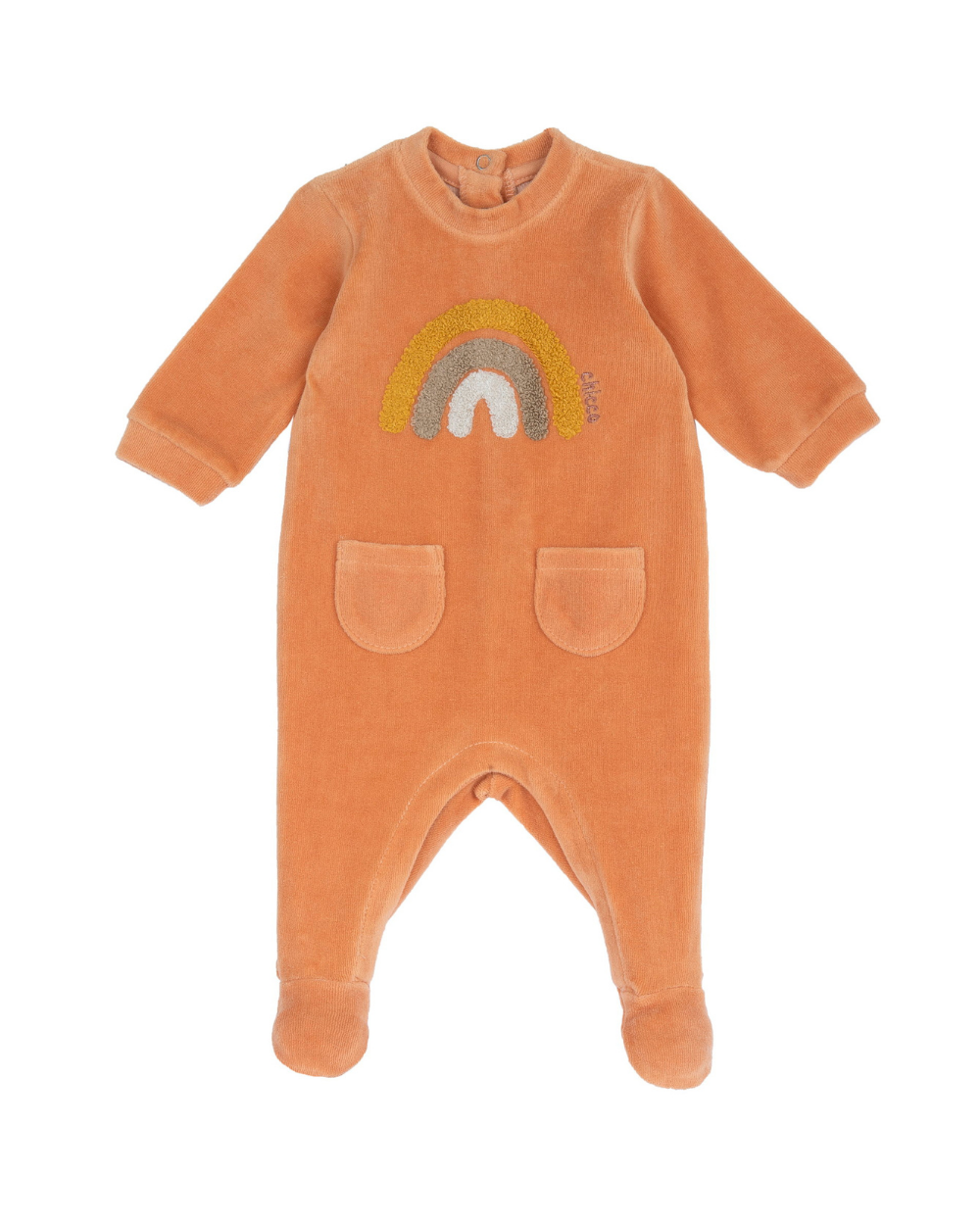 Babygrow de Veludo Estampado