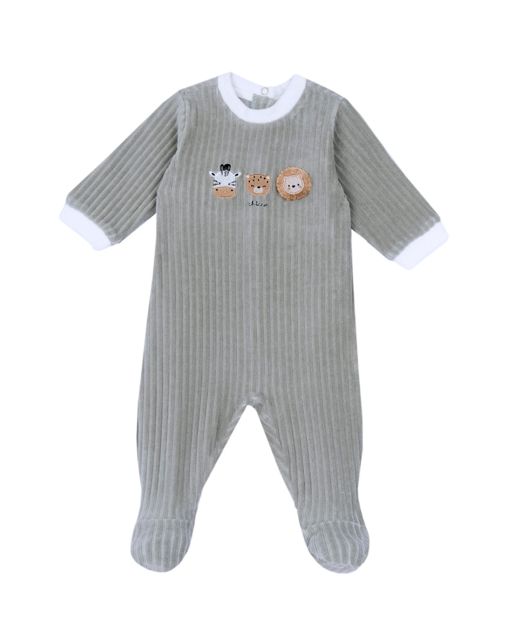 Babygrow Veludo Canelado - Selva