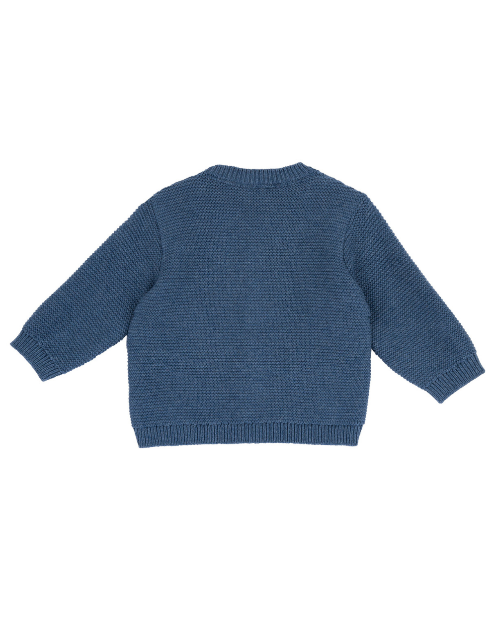 Casaco de Malha Azul Jeans