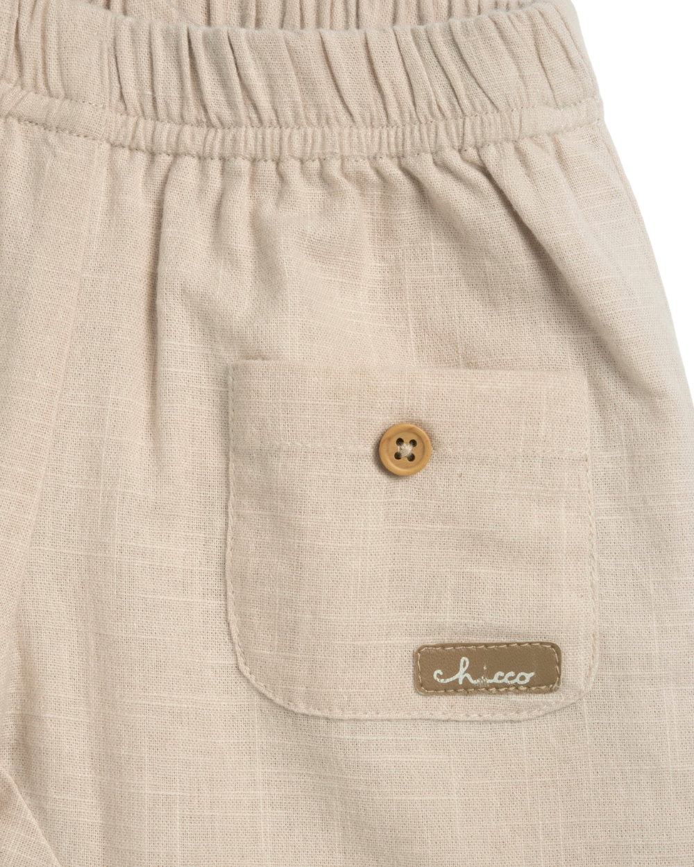 Calças Algodão Efeito Linho