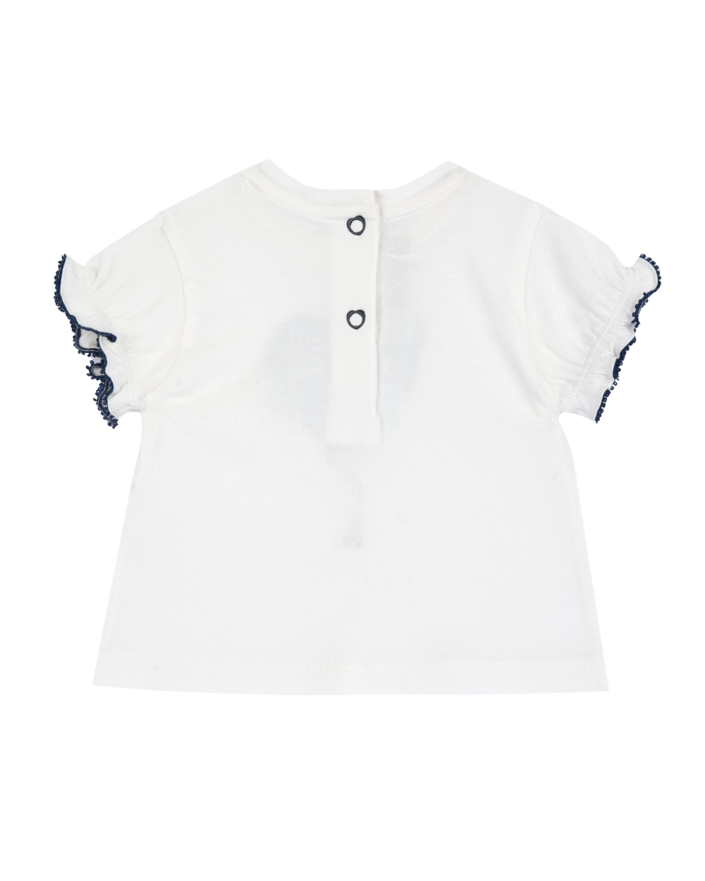 T-shirt Estampado Coração Azul