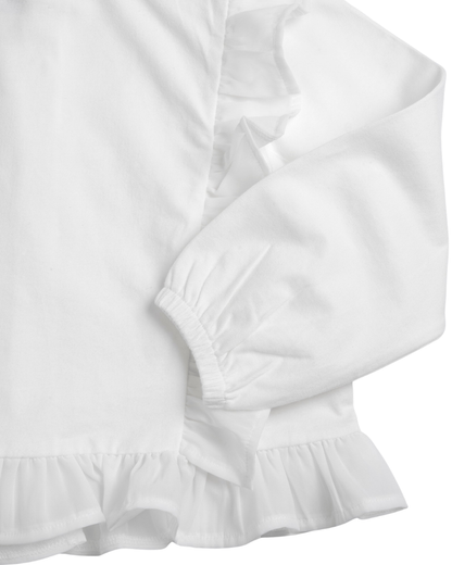 Camisola com Folhos