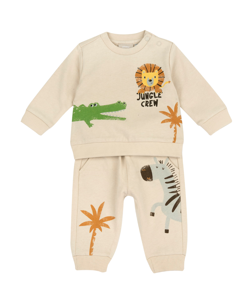 Conjunto de Algodão | Animais da Selva