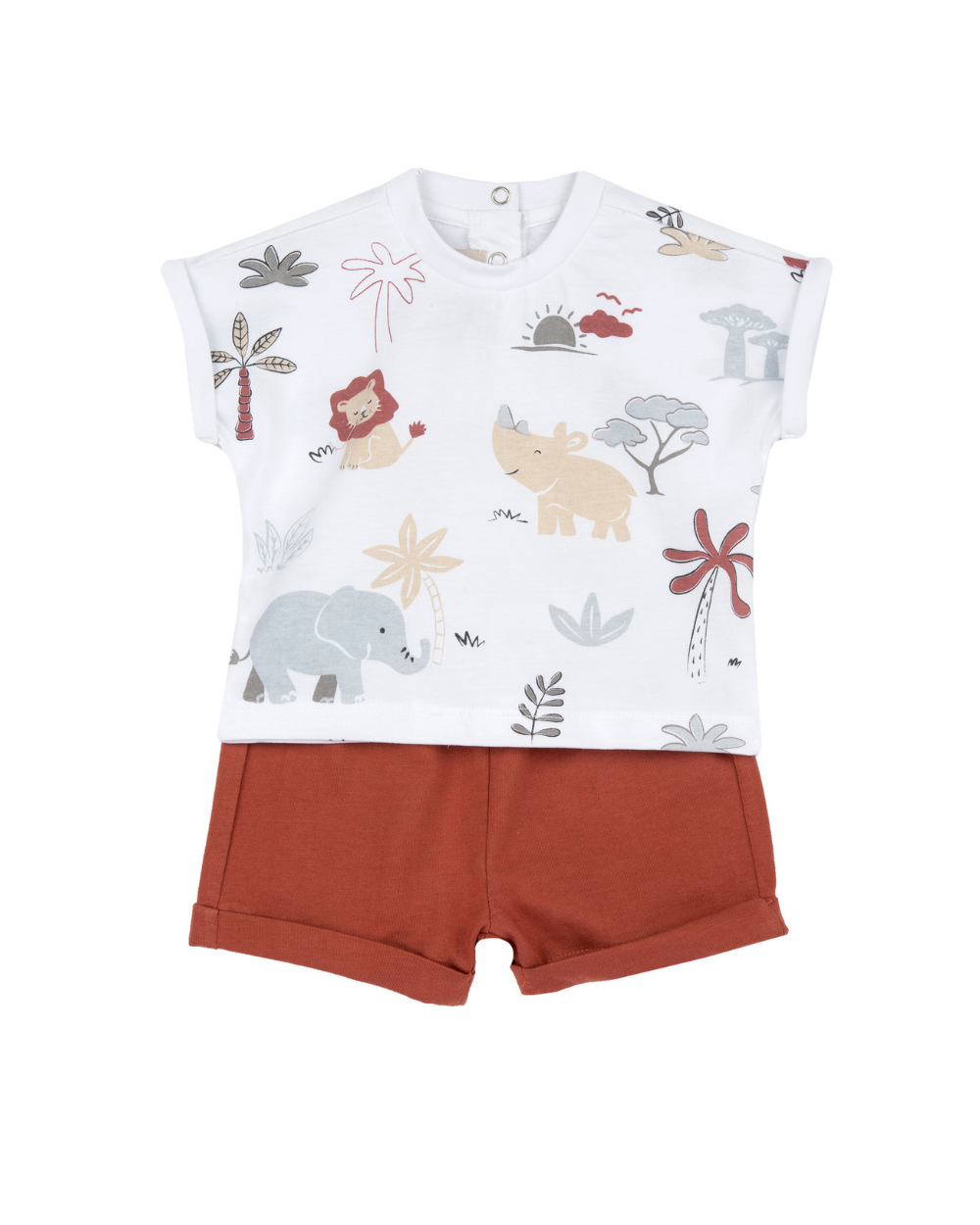 Conjunto de Algodão Dinossauros