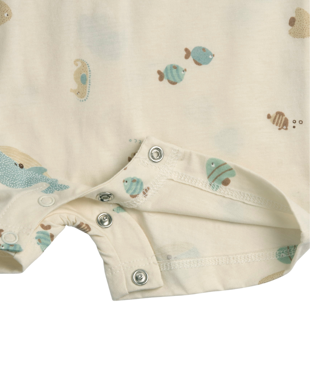 Macacão Estampado Peixinhos