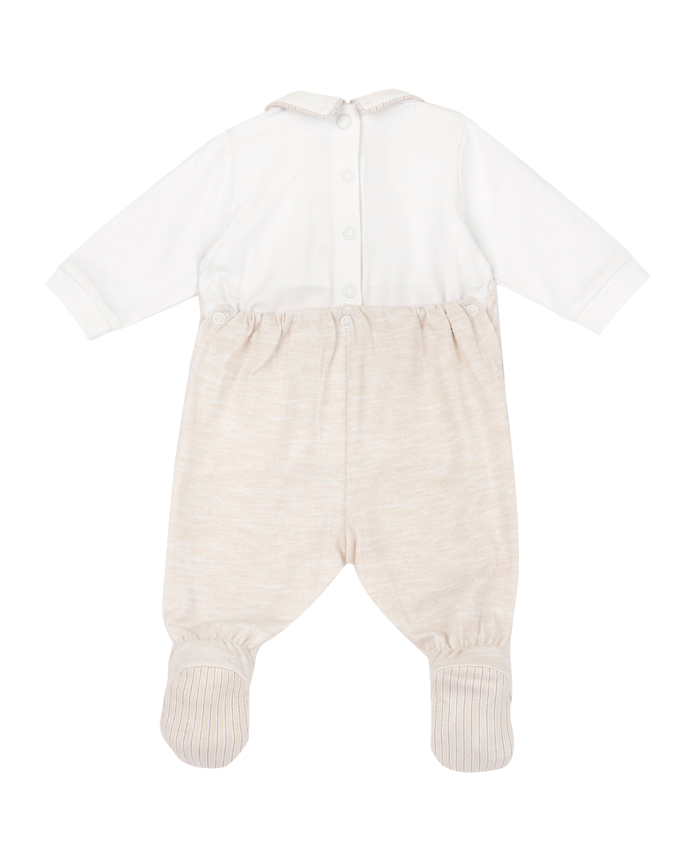 Babygrow Gola de Bico Bege