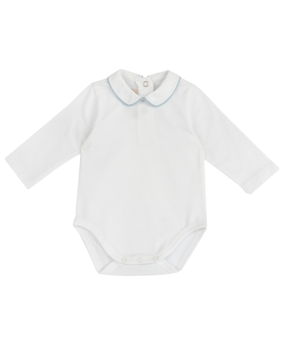 Body Manga Comprida com Gola