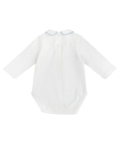 Body Manga Comprida com Gola