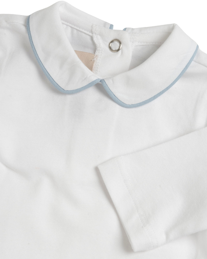 Body Manga Comprida com Gola