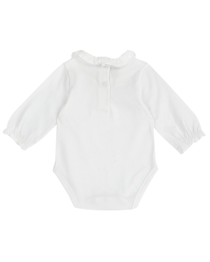 Body Manga Comprida com Gola