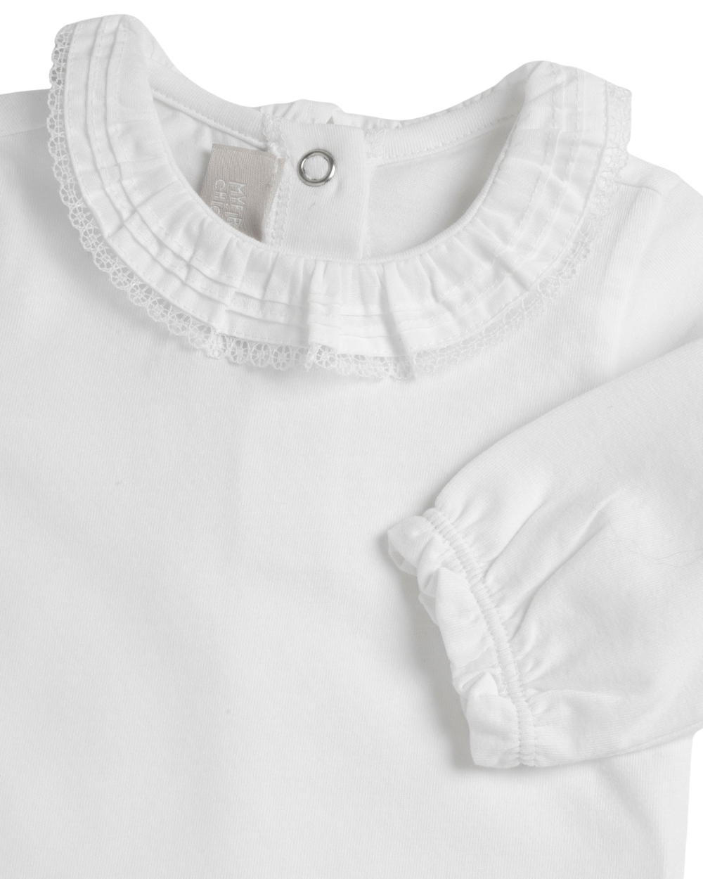 Body Manga Comprida com Gola