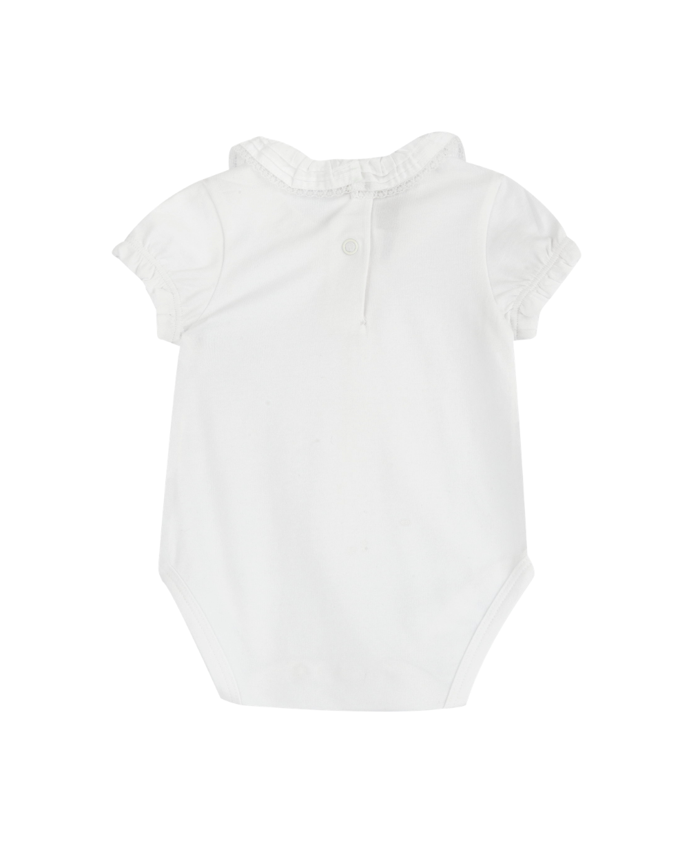 Body Manga Curta com Gola