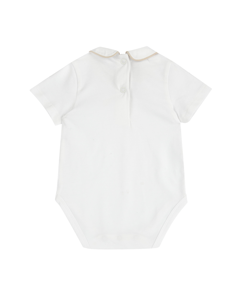 Body Manga Curta com Gola