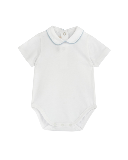 Body Manga Curta com Gola