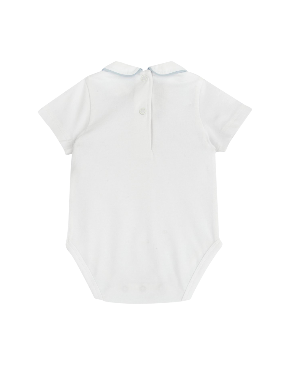 Body Manga Curta com Gola