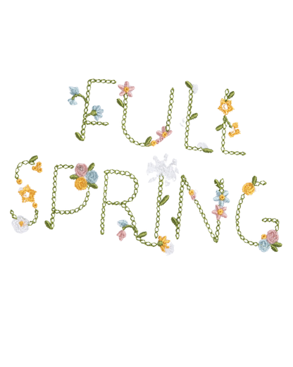 T-shirt Bordada Full Spring