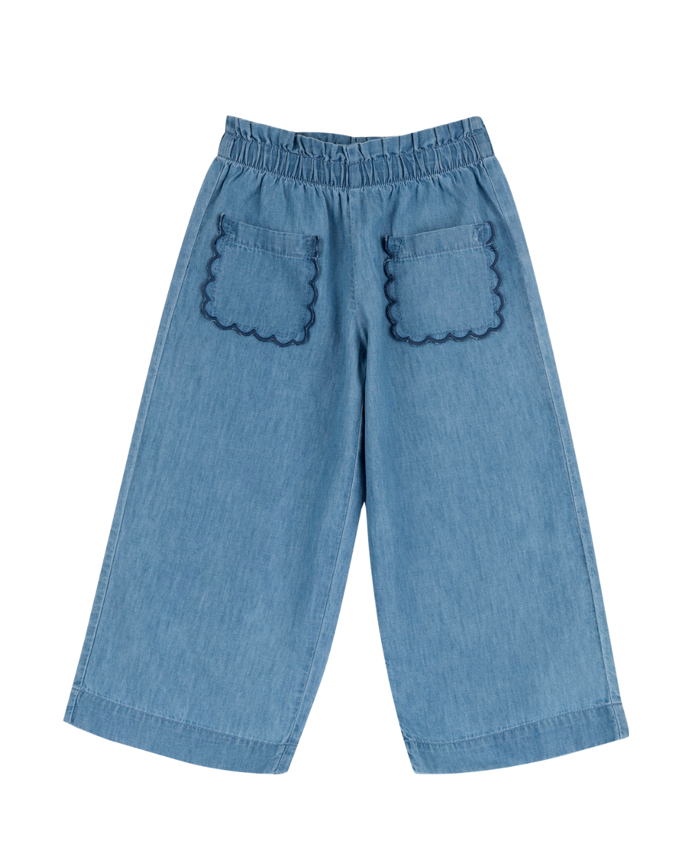 Calças de Ganga Chambray