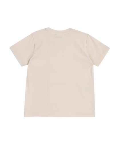 T-shirt de Algodão Bege