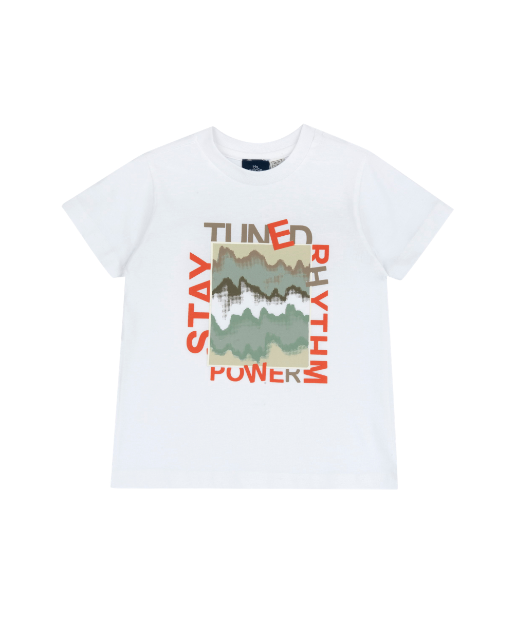 T-shirt Manga Curta Estampada