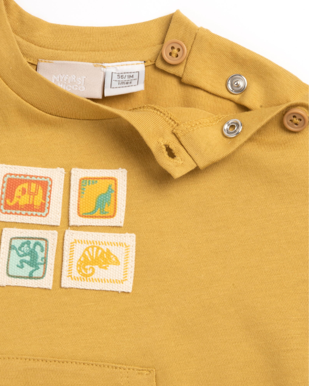 T-shirt Algodão Animais
