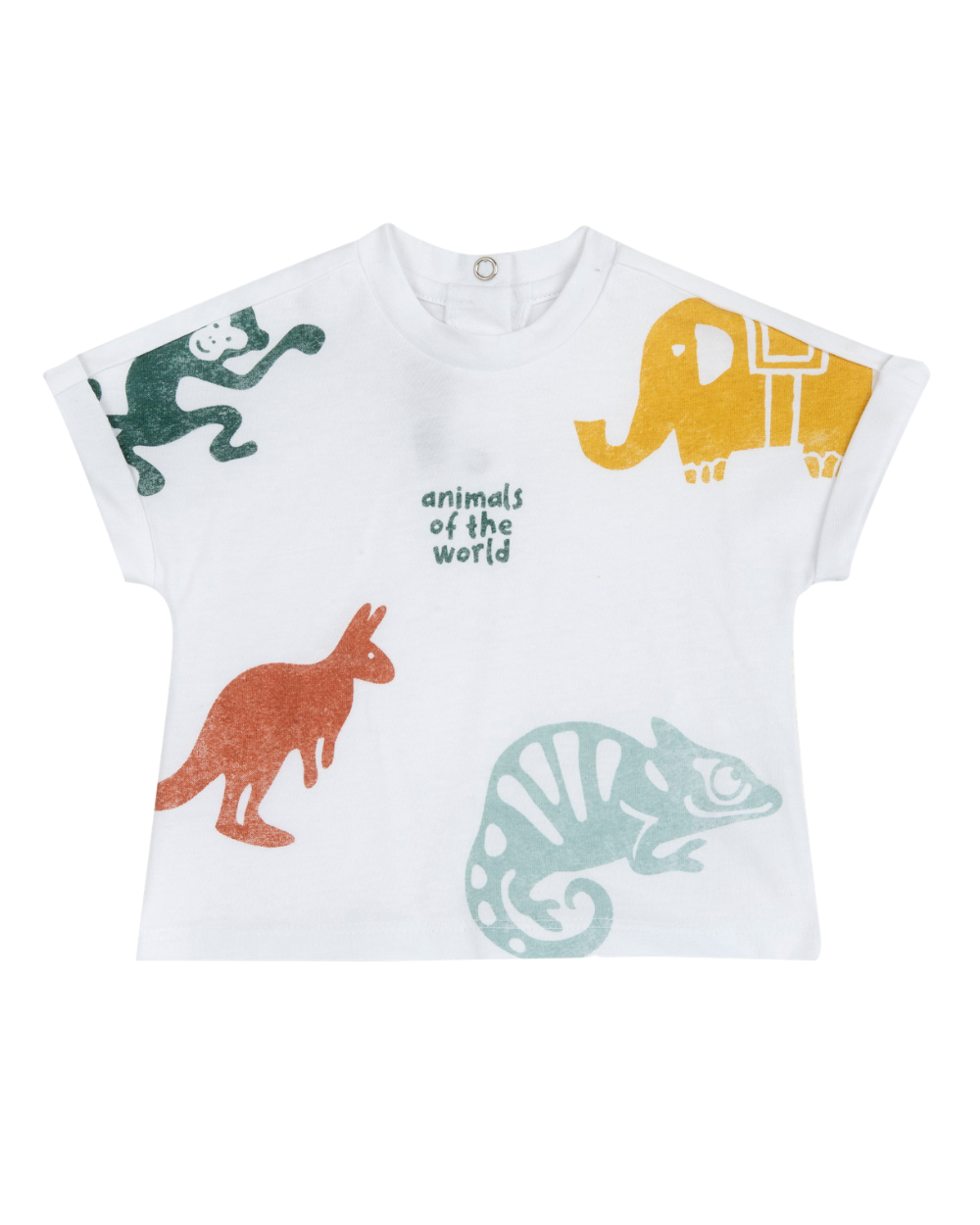Conjunto Jardineira/T-shirt Algodão