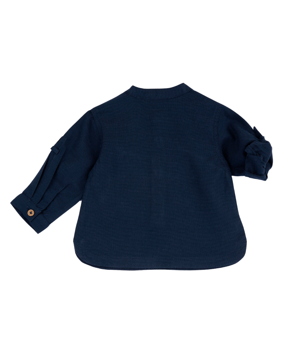 Camisa Azul Escura Barquinho