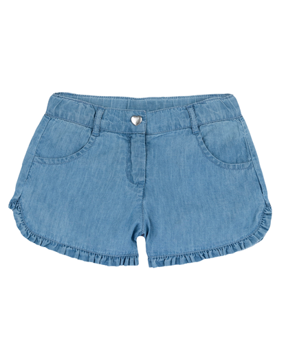 Calções de Ganga Chambray