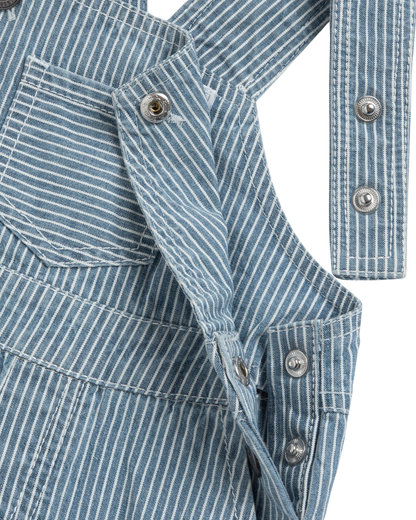 Jardineiras de Ganga às Riscas