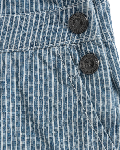 Jardineiras de Ganga às Riscas